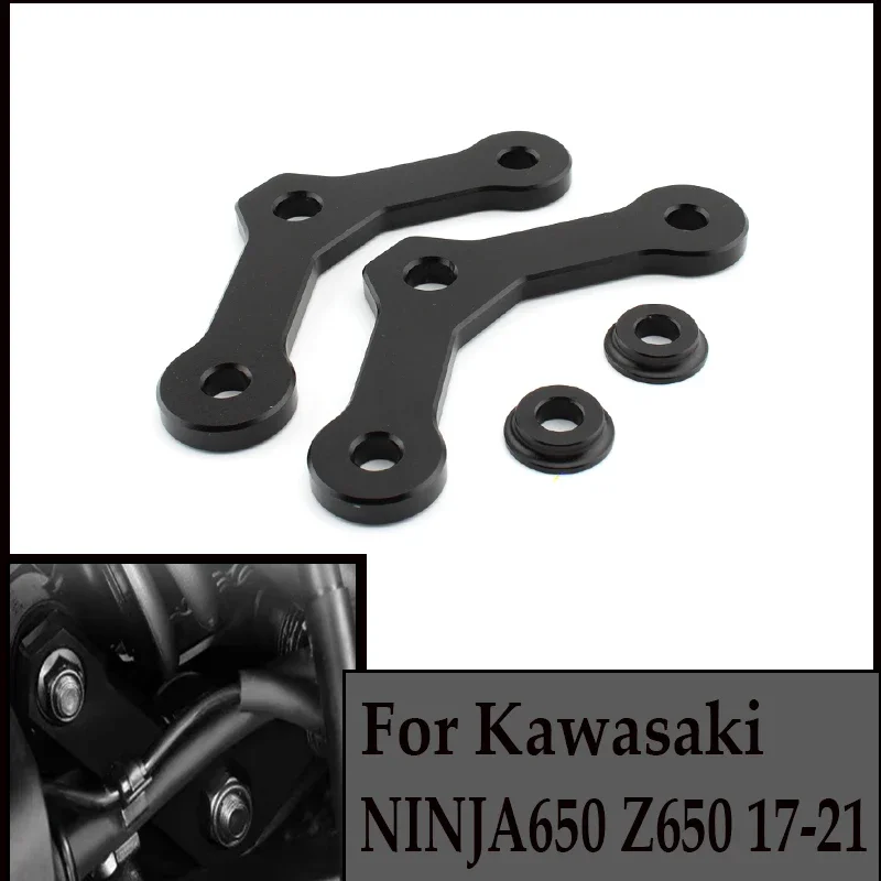 

20MM dog bone linkage FOR Kawasaki Z650 Ninj650 2017-2021 Motorcycle dog bone suspension lowering kit