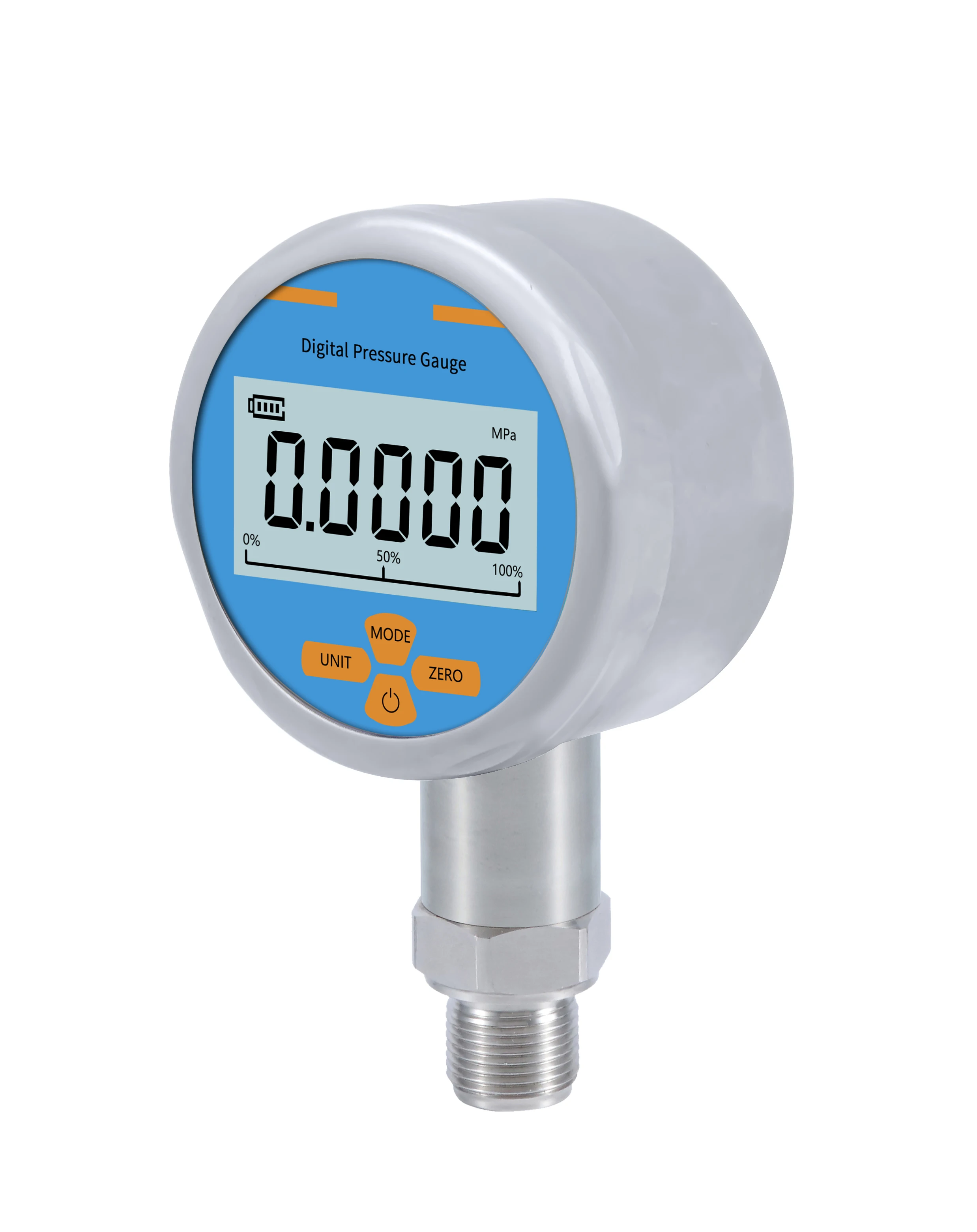 2026 digital pressure gauges battery supply support standby multi function 3inch gauge 80mm diameter