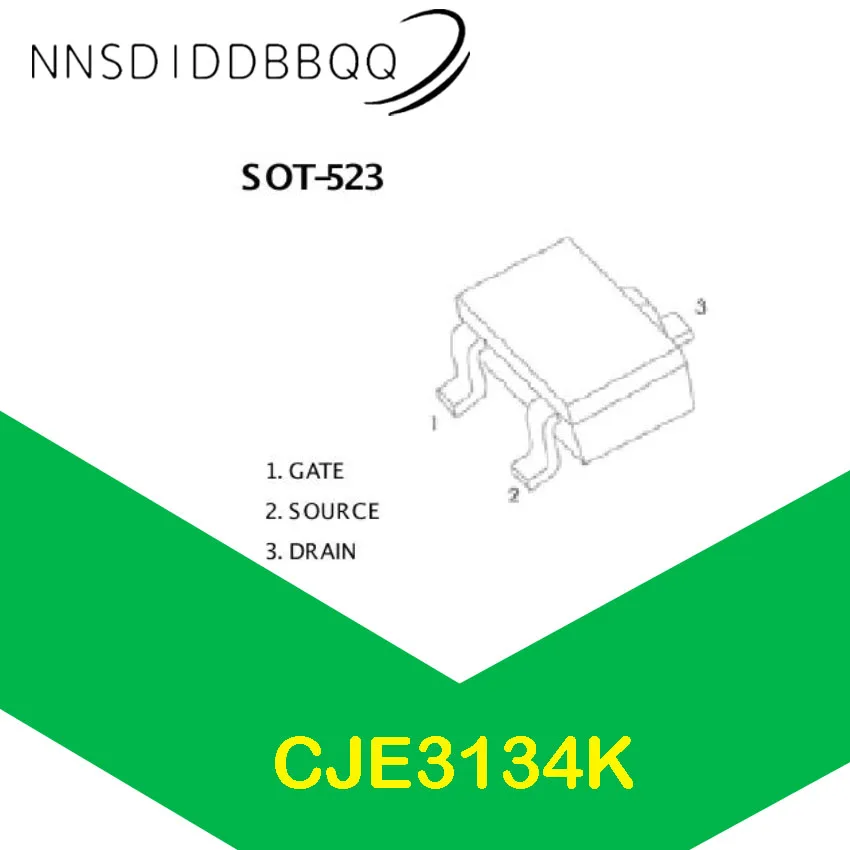 20 Teile/los CJE3134K 34K MOSFET Transistor SOT-523