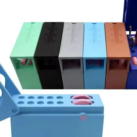 

Dentistry Organizer Dental Autoclave Endo Box Plastic Root Canal File Holder Dispenser Organizer Measuring Ruler Box