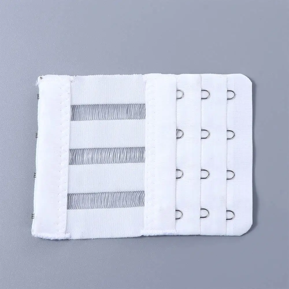 Bra Extenders With Buckle DIY 4 Hooks 3 Rows Bra  Extenders Strap Intimates Accessories Bra Extension Buckle Lingerie Strap