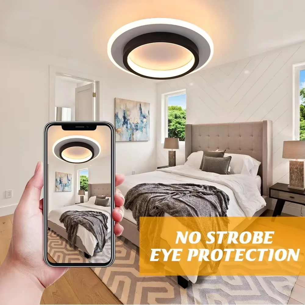 Nordic Style LED Ceil Light LED Lamp Light for Eye Protection Environmental Protection Mount Ceiling Light Office Living Room