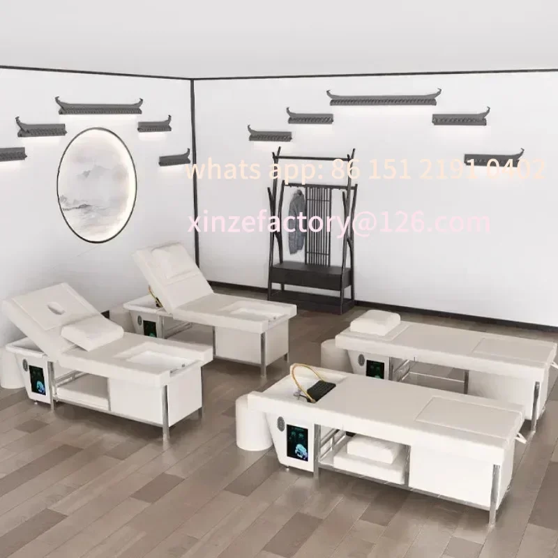 تخصيص اليابانية رئيس سبا العلاج بالماء السرير مصففي الشعر كرسي صالون تجميل غسل الشعر Japonais Cheveux صالون #5