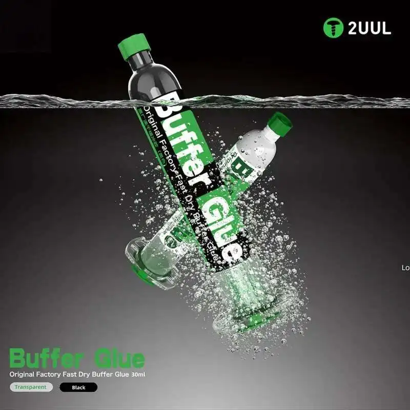 Sostituzione dello schermo colla tampone ad asciugatura rapida originale di fabbrica 30ML per strumenti di riparazione della pasta della copertura posteriore del telaio centrale del telefono cellulare 2UUL