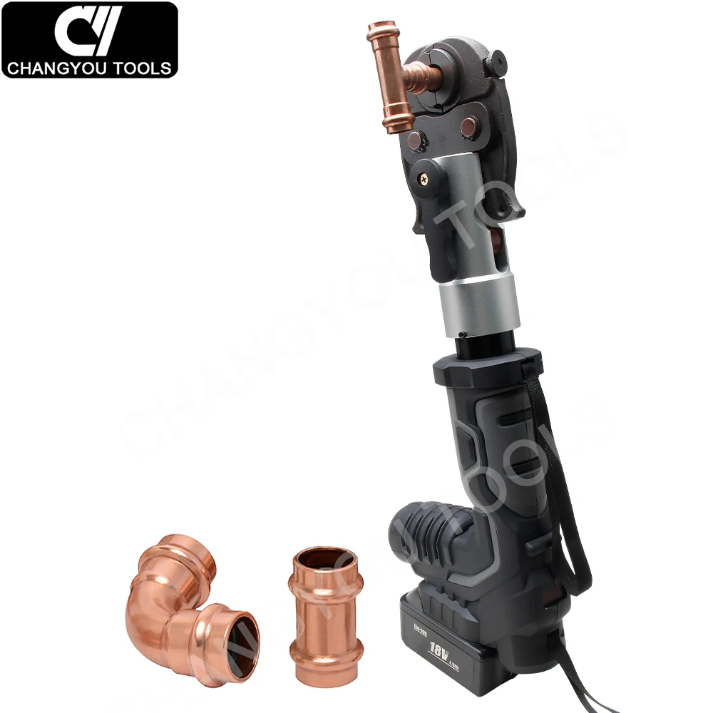 Battery Operated Hydraulic Tool Press Plumbing Crimping Pipe Pressing Stainless Steel and Copper Pipes
