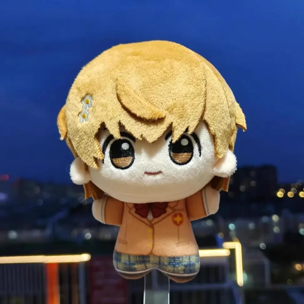 Breloczek 10 cm Toaru Kagaku No Railgun Shirai Kuroko, pluszowa lalka do przebierania, zabawka z bawełny dla dorosłych i dzieci, prezent na Boże Narodzenie.