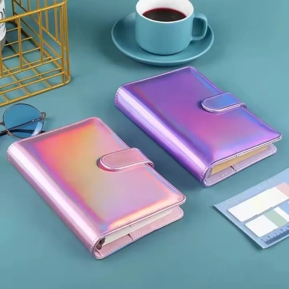 Colorful Envelope Challenge Notebook Cash Budget PU Leather Budget Binder Loose-leaf Cash Envelopes Saving Money Organizer