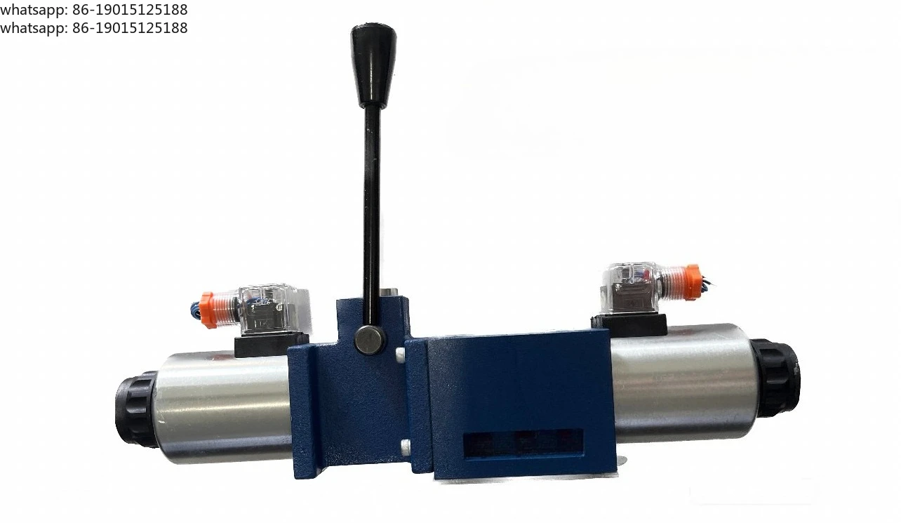 

Гидравлический многоходовой клапан 24В с интегрированным фонариком, трехпозиционный четырехходовой соленоидный клапан 4WEMM6E