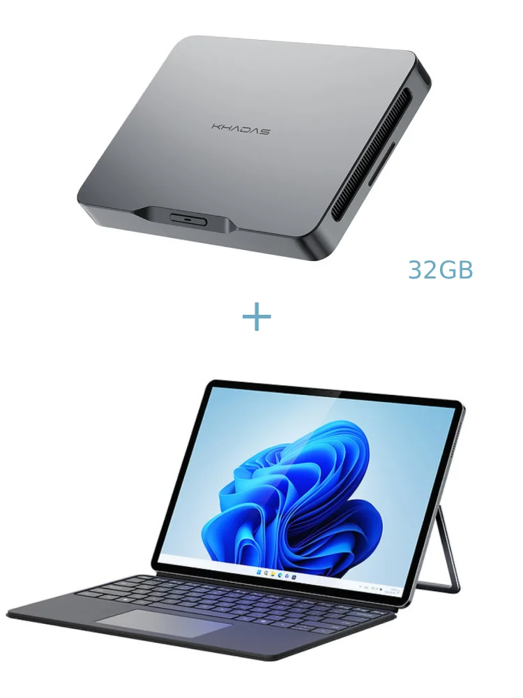Khadas mind 2ポータブルワークステーションバンドル、ミニPC
