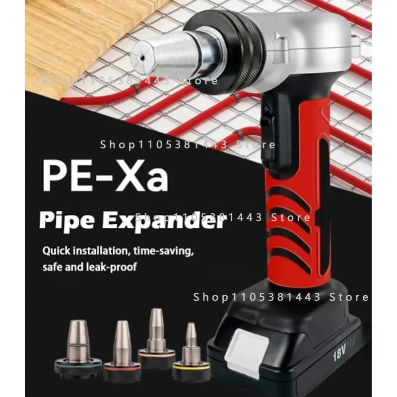 Cordless Tube Expansion Tool Kit Lithium Battery Expander Flaring Tool for Air Conditioners Floor