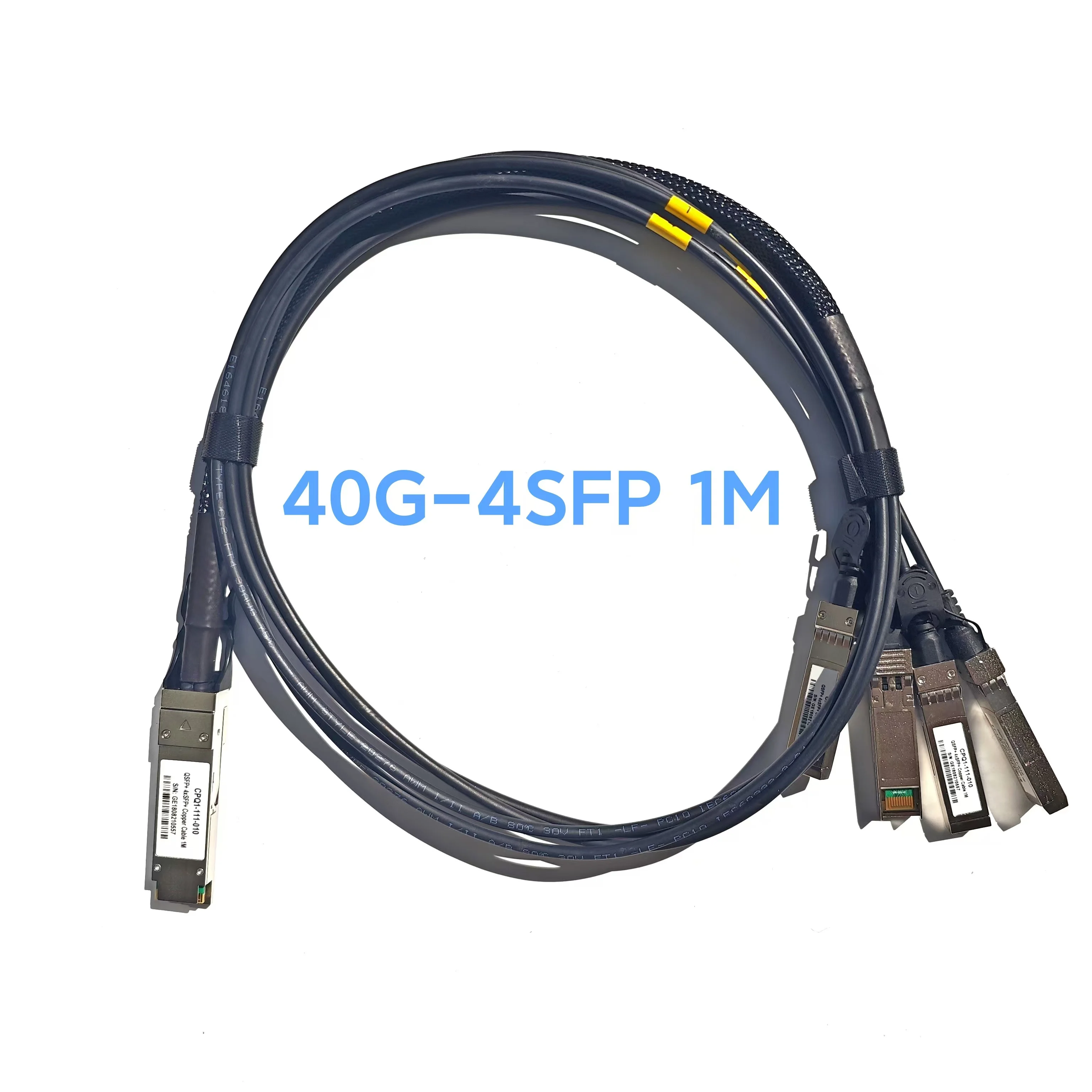 DAC 40G QSFP To 4*10G SFP+ Cable 0.5M Copper SFP + Direct Attach Passive DAC 1M Cables Compatible Cisco