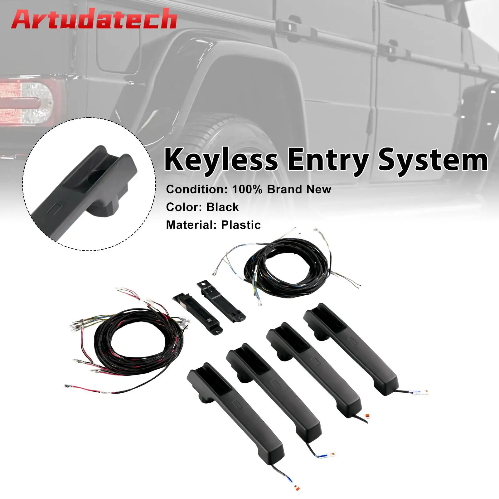 

Artudatech Keyless-Go Keyless Entry System Fit for Mercedes Benz G Class 2025+ 5 Doors Car Accessories
