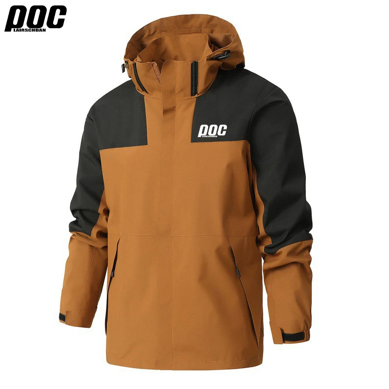 LairschDan POC Fashion New Cycling Jacket 2025 Men's Coat Zipper Jacket Bicycle Windbreaker Coats Outdoor Bike Mtb Sports Road