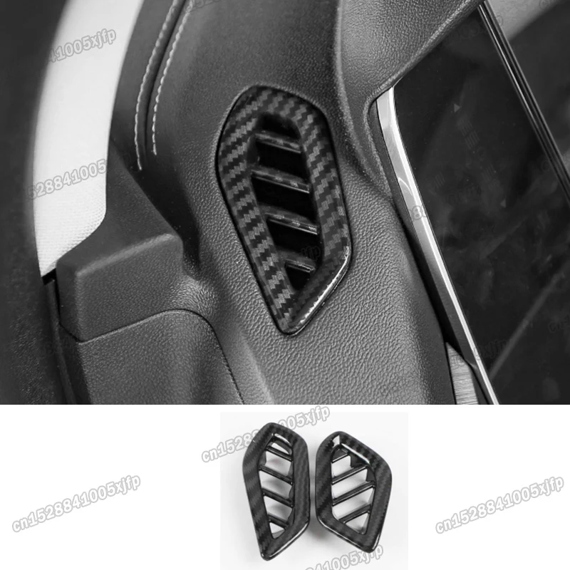 

Lsrtw2017 Car Dashboard side Vent Trims Interior Accessories Chrome for Changan Cs75 Plus 2020 2021 Kit Auto cs75plus air outlet