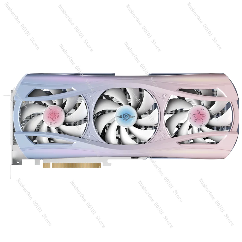 

For 9070GRE 9070XT Sakura Hitomi Flower Marriage/Water Desktop Game Graphics Card