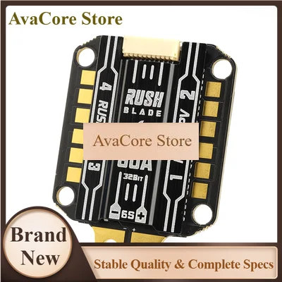 AvaCoreRUSHFPV RUSH BLADE 60A Extreme 128K 30.5mm 3-6S BLHeli_32 4in1 Brushless ESC