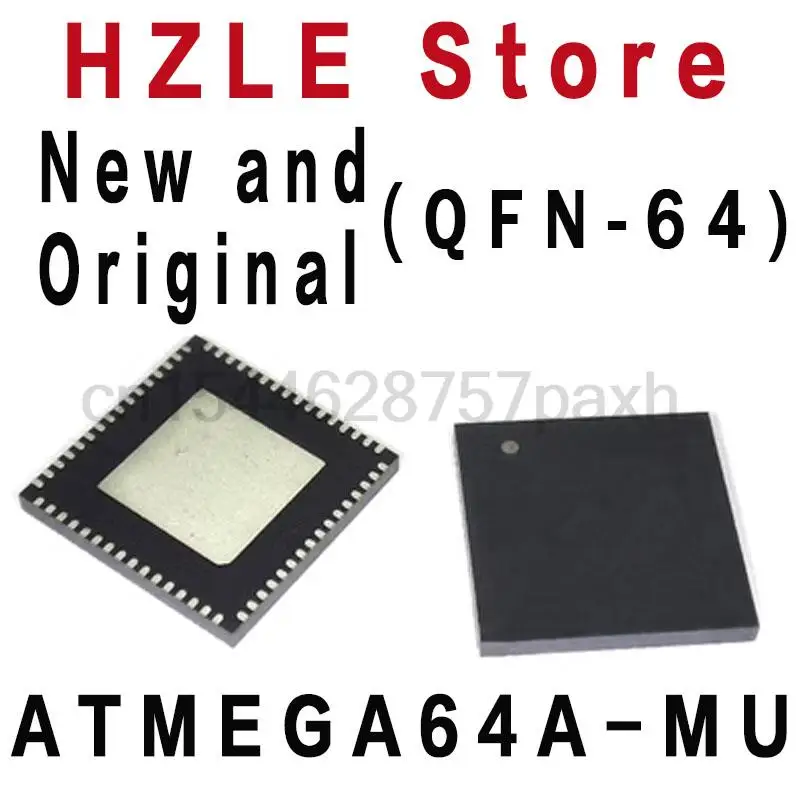 2-10PCS New and Original ATMEGA64A MU MEGA64A-MU MEGA64A MU QFN-64 RONNY IC ATMEGA64A-MU