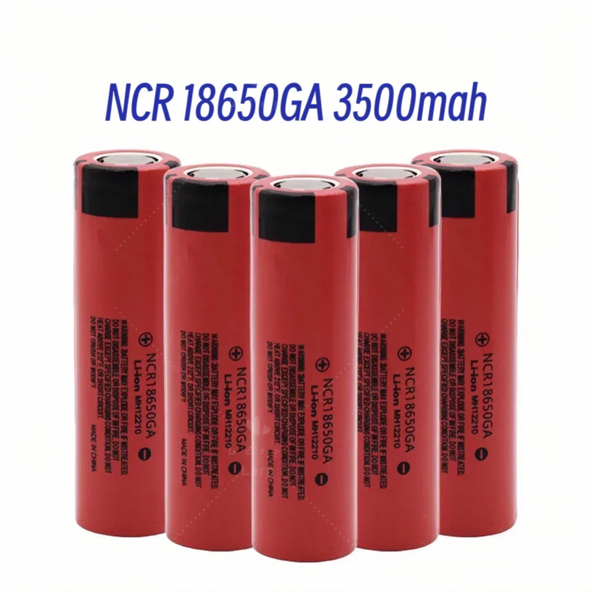 GA 18650 GA 30A 3.7V 3500mAh 18650 rechargeable flat lithium battery is suitable for electronic products