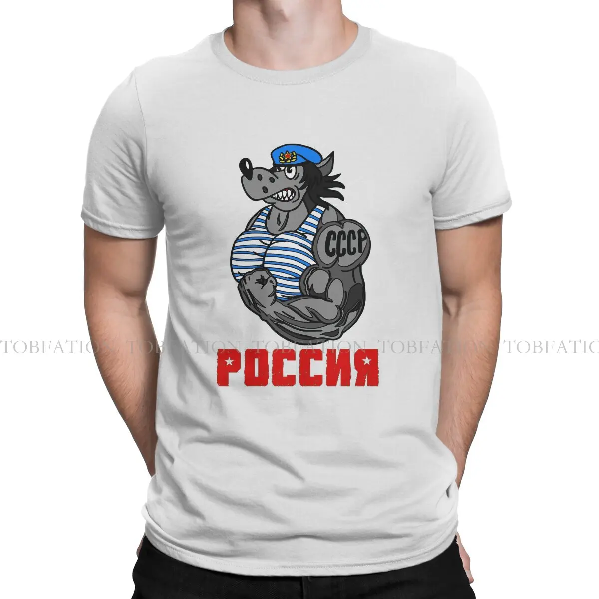 Nu Pogodi хорошо, просто вы ожидаете, 100% хлопковые футболки, парашютный солдат, отличительная Мужская футболка, новая трендовая одежда