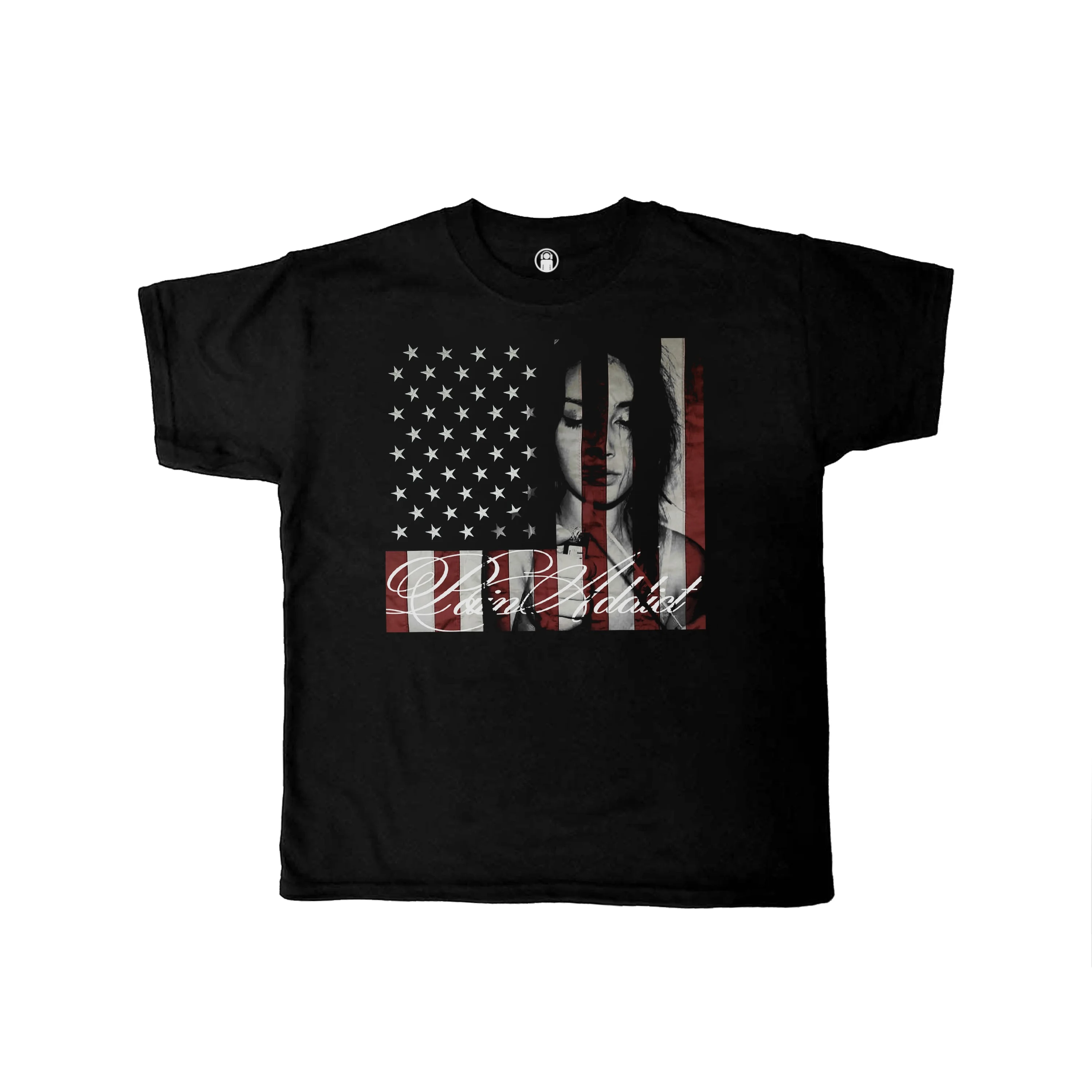 Bonnyonline Opium Unisex Short Sleeve T-Shirt Flag Portrait Print Cotton Youth Fashion Summer Breathable Sweat Absorbent Wear...