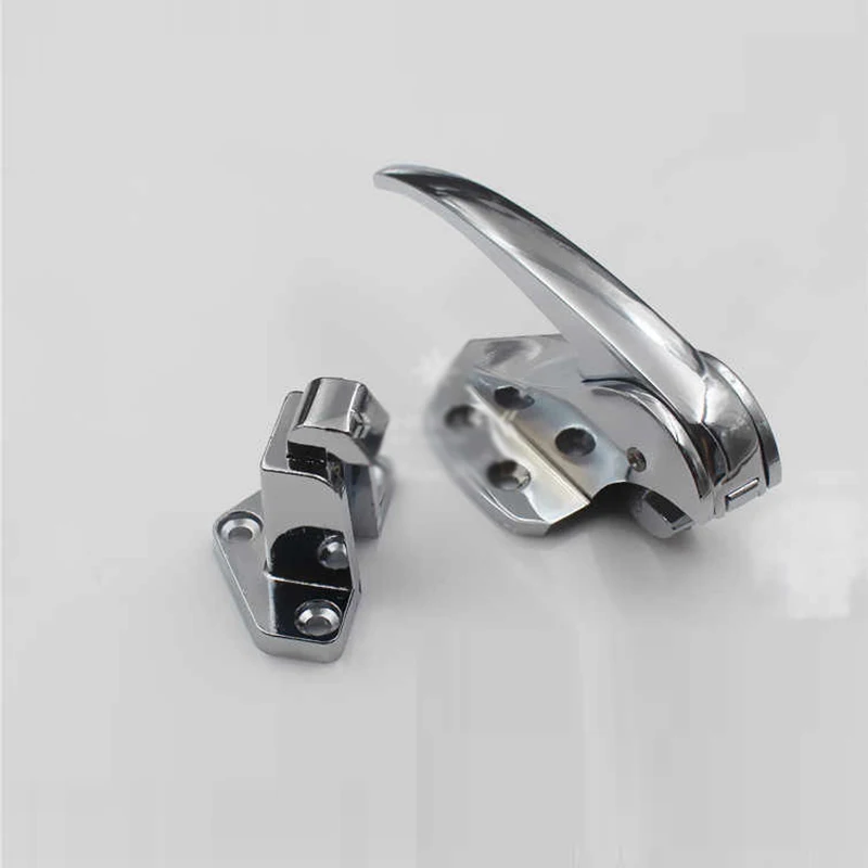1PCS Oven Steam Cabinet Door Handle Cold Storage Freezer Flat Door Lock Buckle Electric Mechanical Equipment Hardware Accessorie