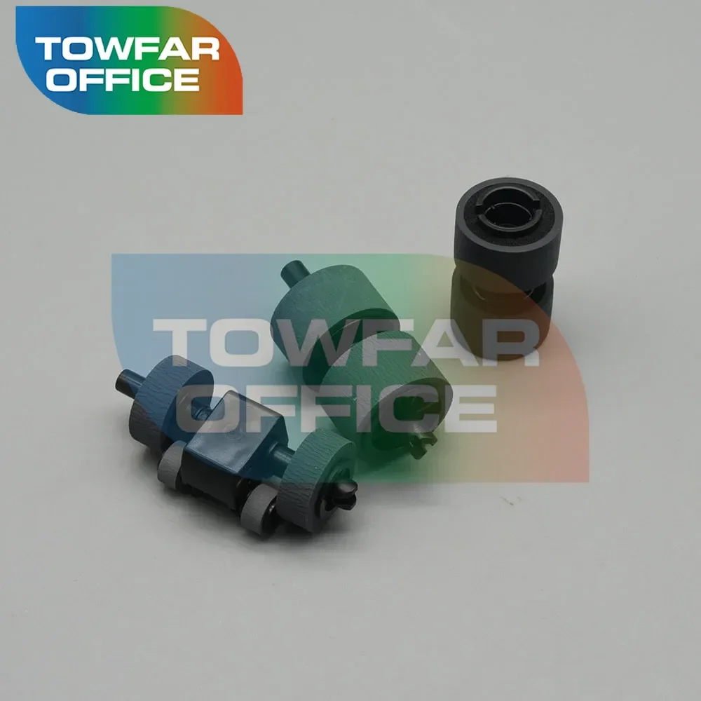 5Sets ADS-4100 4300 ADS-4500W 4700W PRK-A3001 Pickup Brake Separation Roller support for Brother ADS-2200 ADS-2700W ADS-3100 ADS