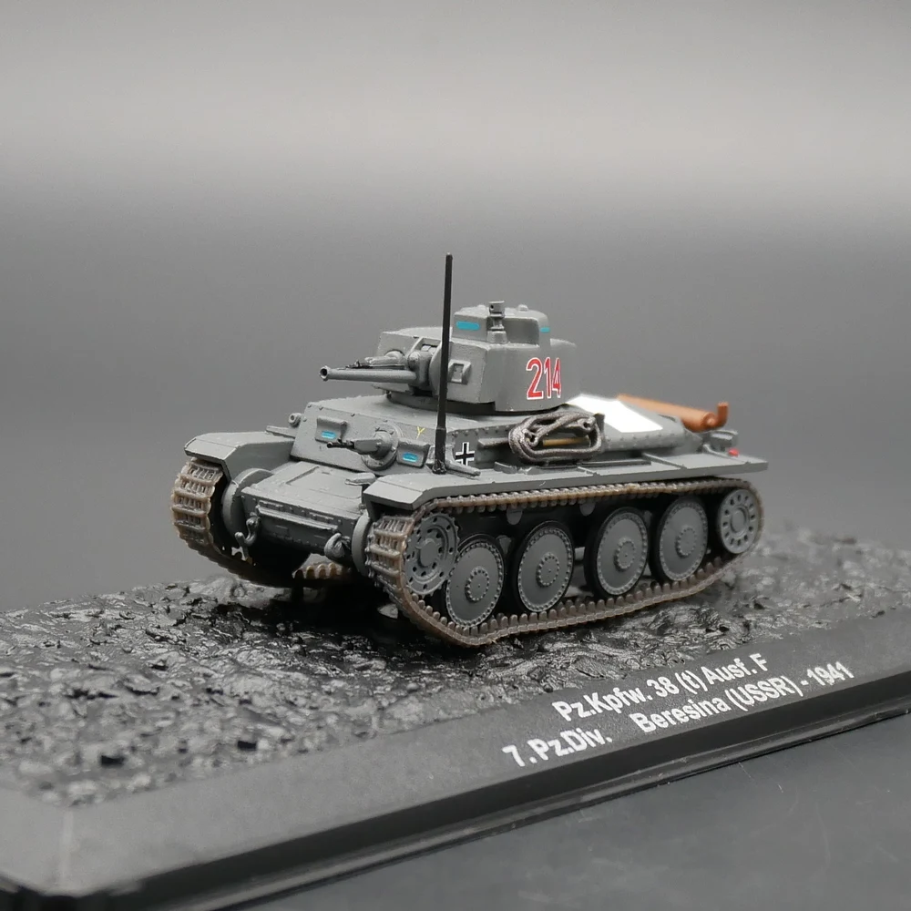 IXO 1:72 Tank Series KV-1/M10 Wolverine/Su-85/Flakpanzer 341/LWS I Tank Military Model Metal Plastic Static Toy ornaments Gift