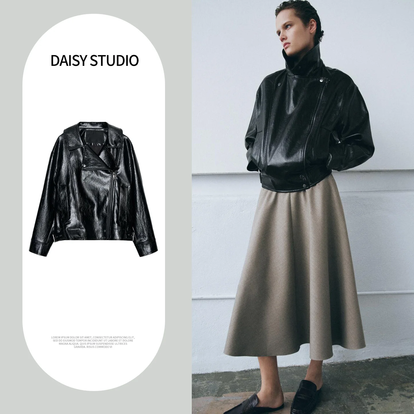 

Новая весенняя женская повседневная куртка из искусственной кожи с длинными рукавами, воротником-стойкой, металлической молнией, короткая верхняя одежда из полиэфирного волокна