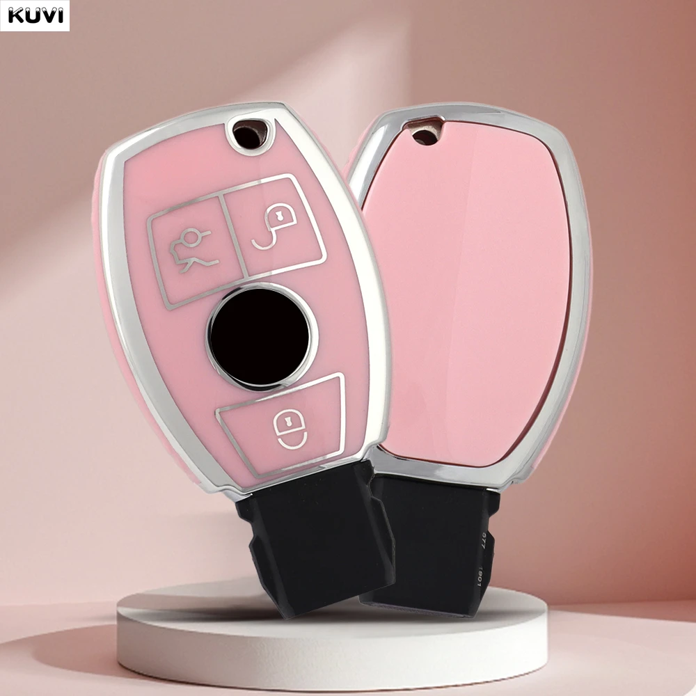 TPU Auto Fernbedienung Schlüssel Fall Abdeckung Shell Fob Für Mercedes Benz A B G R Klasse GLA CLA GLK GLC CLS W176 W204 W251 W463 W205 A200 A260