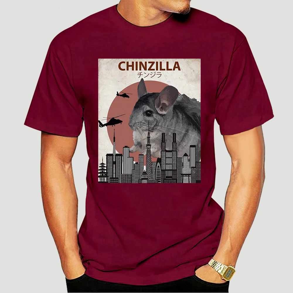 2019 Hot sale Fashion 100% cotton Chinzilla Funny Chinchilla T-Shirt   Chinchilla Lovers Gift Tee shirt 5162X