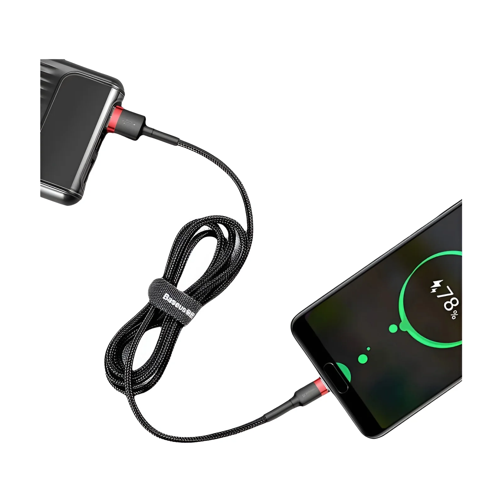 Cabo USB Tipo C Baseus para Huawei Honor Xiaomi Samsung Super Charge Cabo de Dados Carregador USB C Carregamento Rápido