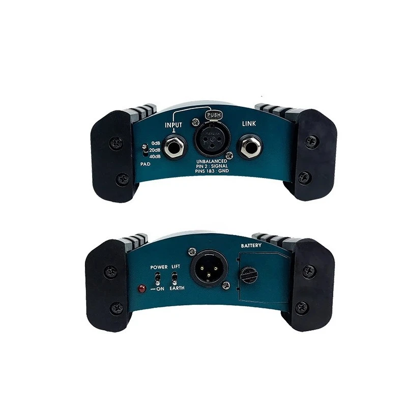 

Active DI Box Impedance Converter DIBOX Stage Effects Phantom Power Active DI Box BOX