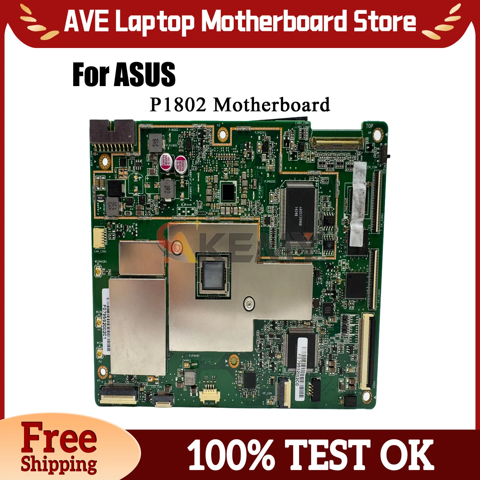 

P1802 Laptop Motherboard For ASUS P1802 P180 Notebook Mainboard This item is in stock 100% tests OK fast shipping High quality