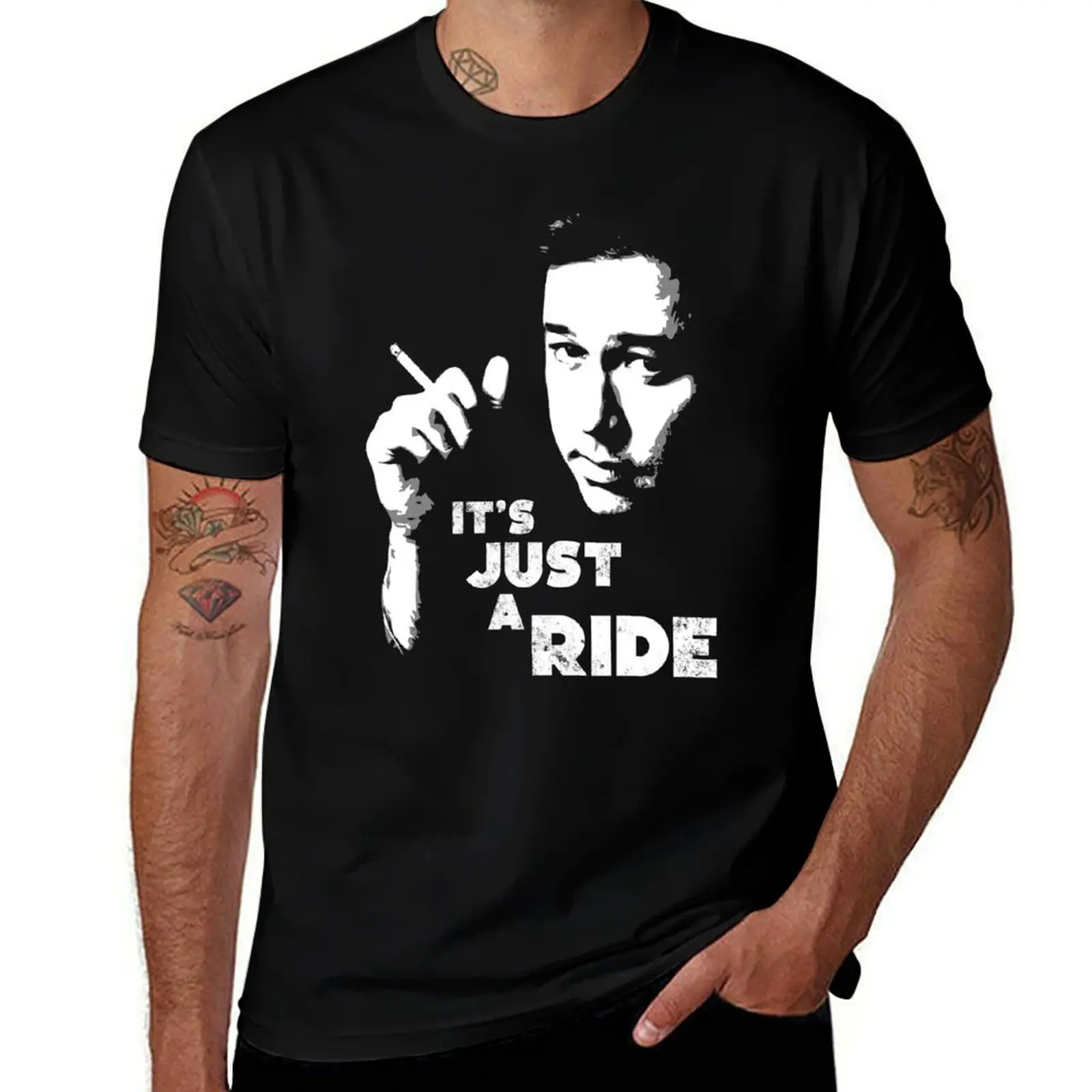 

Bill Hicks - It's Just a Ride - Goat Boy T-Shirt Lightweight Basic Short Sleeve Shirt