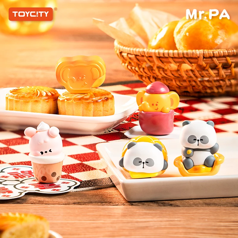 Toycity الغذاء موضوع صندوق أعمى الطرفية "MR.PA الصين فندق كبير" سلسلة 4 قطعة/الحقيبة مغناطيس الثلاجة صندوق غامض لعب الاطفال هدية #4