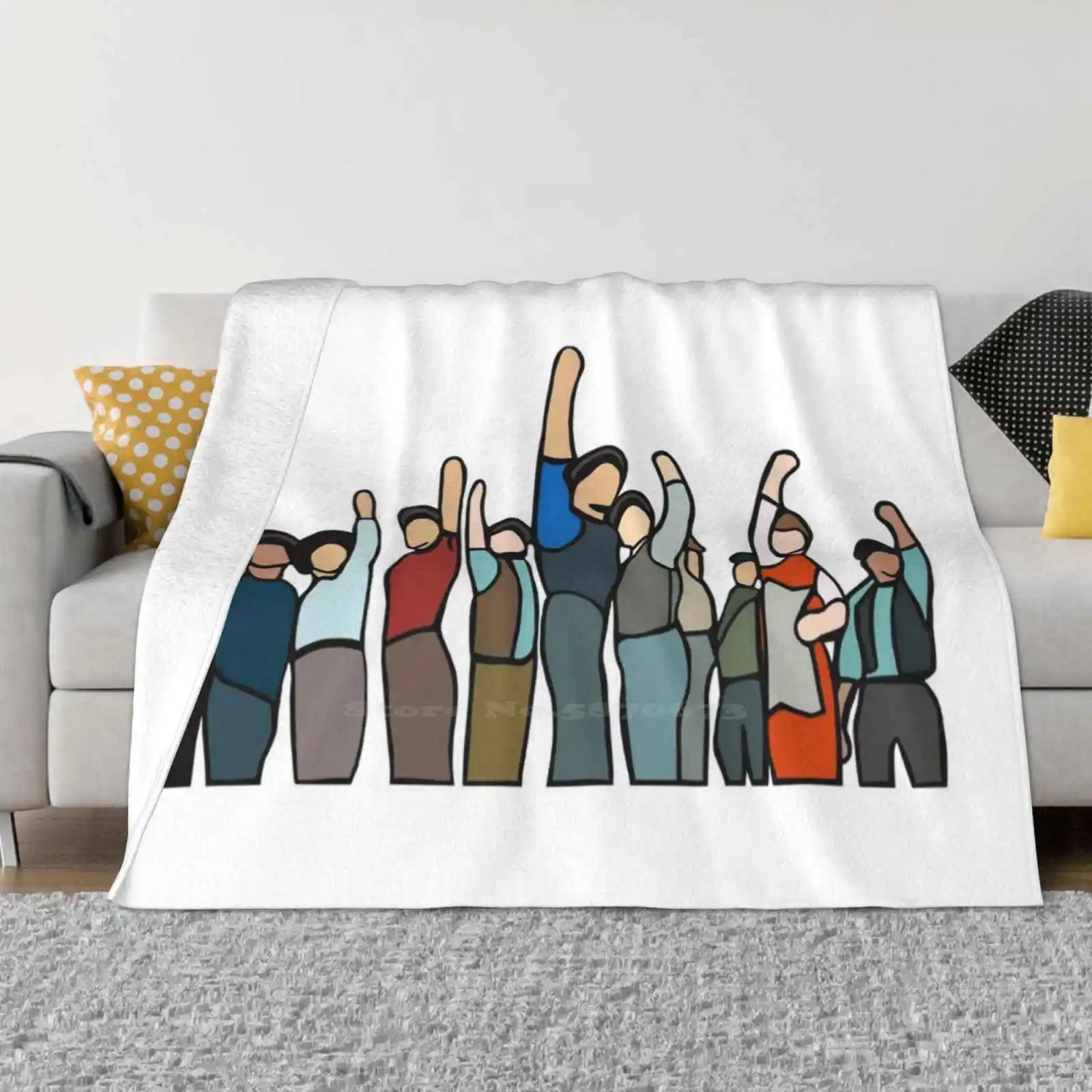 Newsies Newsboys Strong And Defiant Fashion Soft Warm Throw Blanket Newsboy Fight Jack Defiance Newsies On Tour Newsies Movie