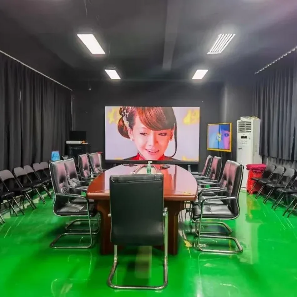 

HD P1.25 All In One Indoor Conference Mobile LED TV Machine Video Wall Display Screen Panel