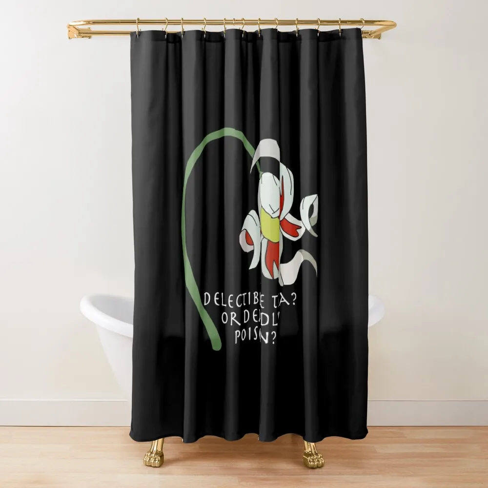 

Цветок дяди Ирога-Аватар Последний маг воздуха Занавеска для душа для ванных комнат Симпатичная водонепроницаемая занавеска для душа