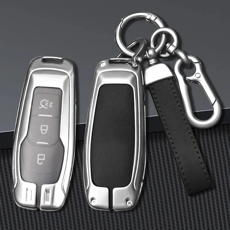 

For Ford Focus 3 4 ST Mondeo 5 MK5 Mustang F-150 Explorer Edge Fiesta Kuga MK3 4 TPU Car Remote Key Case Cover Holder Accessory