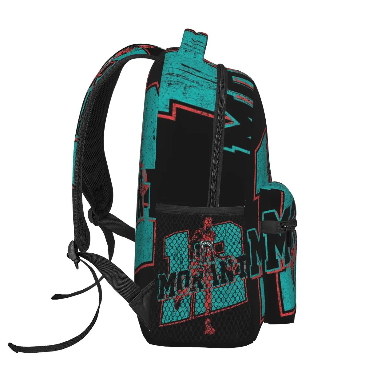 Ja Morant 배낭 뜨거운 판매 데이 팟 대용량 소년 소녀 BookBag 학교 가방 남성 여성을위한 어깨 가방
