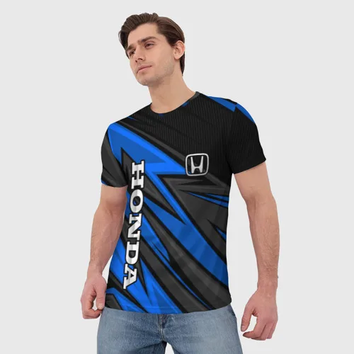 

Motorcycle Riding Diagonal Stripe Quick Drying Breathable Short Sleeve Sport For Men And Women Honda Riding Casual T-shirt Tops