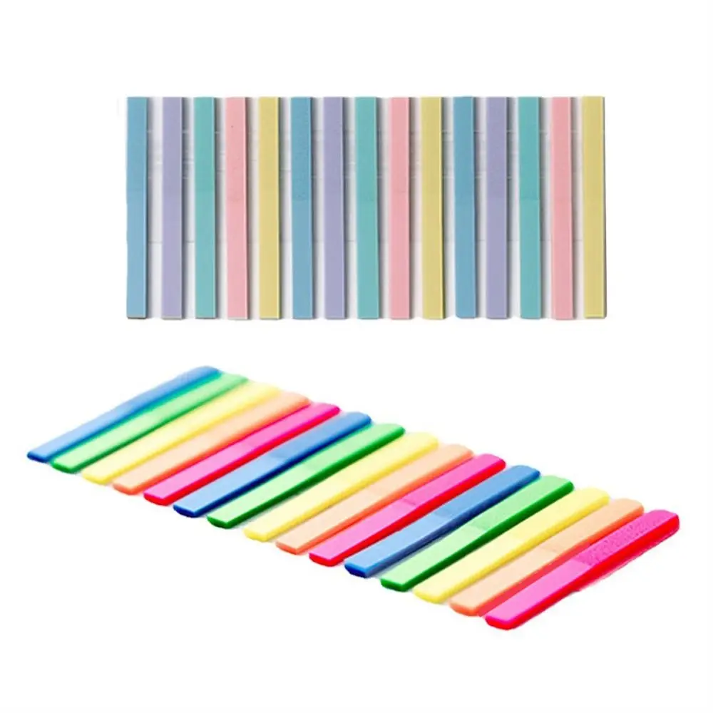 Office Fluorescent Transparent Reading Aid Student Stickers Index Sticky Notes Reading Highlight Sticker Index Tabs Flags