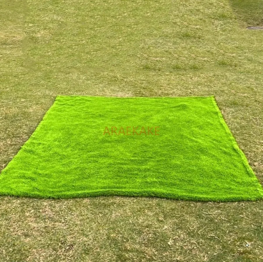 

1PCS New Simulation Moss Grass Sunscreen Landscape Showcase Photography Props Green Decoration Carpet