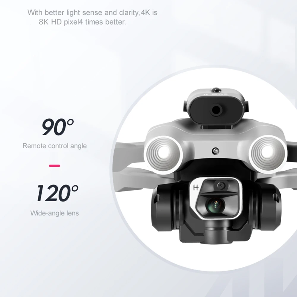 Xiaomi-Drone de photographie aérienne professionnel K9 Pro 8K, caméra HD pour touristes, évitement d\'obstacles, GPS, moteur sans balais, retour 1