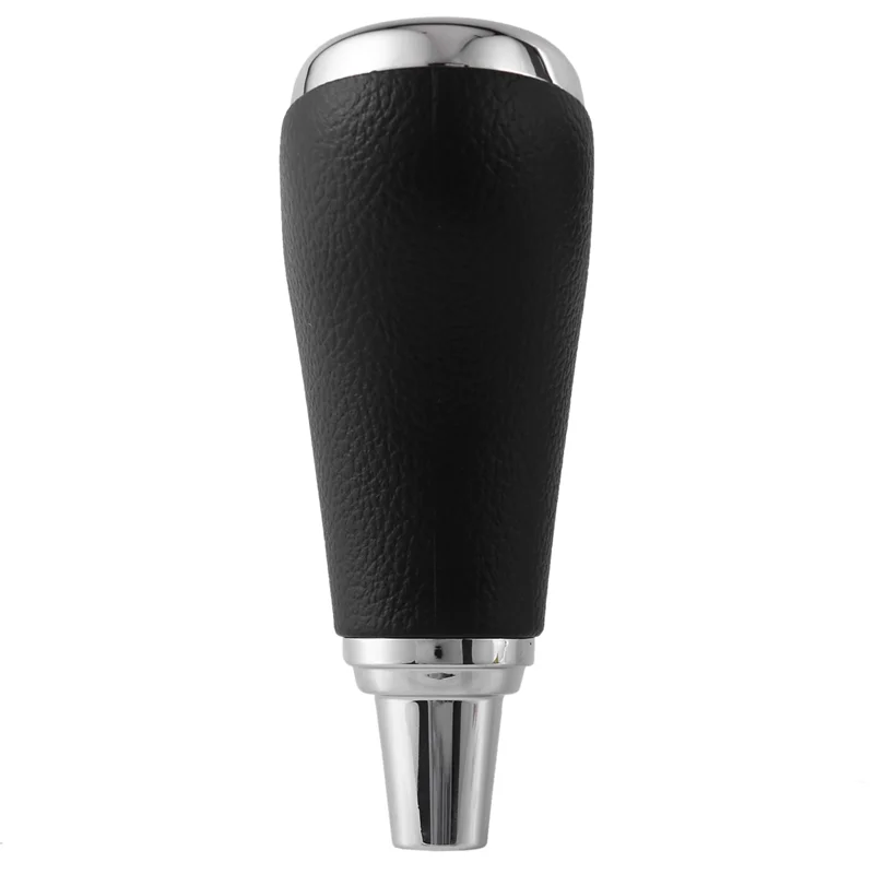 A57E-Automatic Transmission Gear Shift Knob For Mazda 6 3 5 8 CX-7 2003-2015 Chrome Gear Head Lever PU Cover