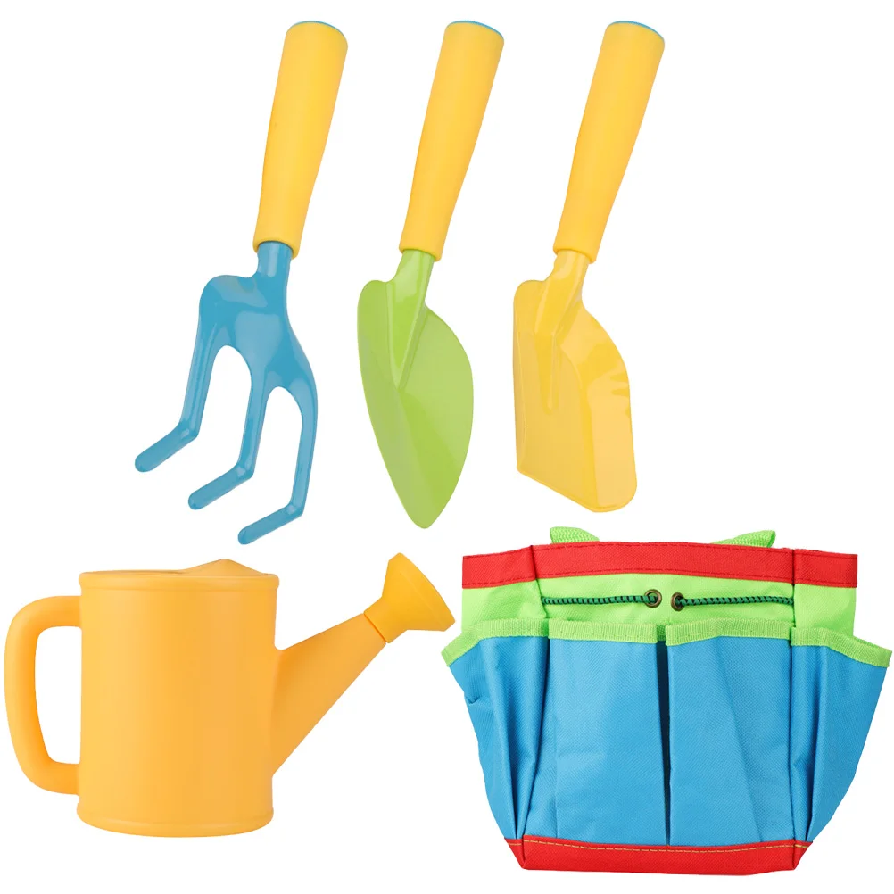 Set di attrezzi da giardinaggio Mini pala in ferro Guanto Giocattoli per bambini Strumento portatile H Scavo Trapianto di terreno Piantare Kit giardiniere di piante grasse