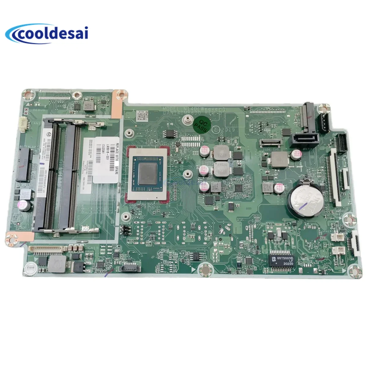 L90518-001 L90519-001 L90519-601 For HP All-in-One 27-DP 24-DP Laptop Motherboar DAN14DMB6D0 With Ryzen R3 R5 CPU Mainboard