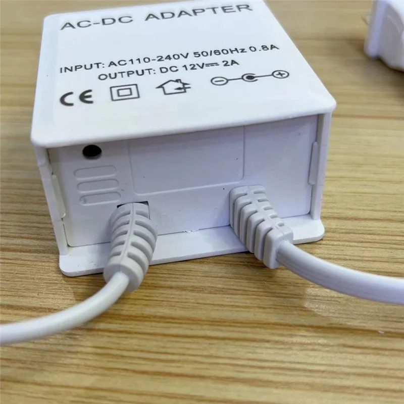 

AC 110-240V Input DC 12V Output Supply Waterproof Charger For CCTV Security AHD Analog Ip Camera
