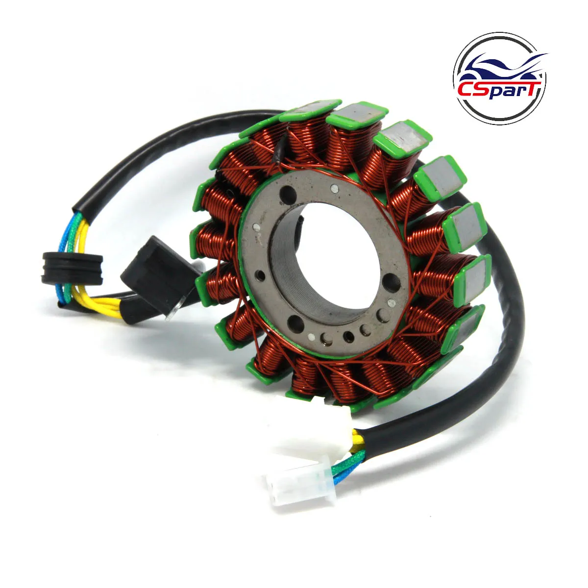 93mm 103mm 18 Bobines Magneto Stator Pour SubKRYP250 ROKETA MC-54B Linhai VOG 250 257 260 300 LH170MM presse l'hyUS BMS 260 Diamo 257