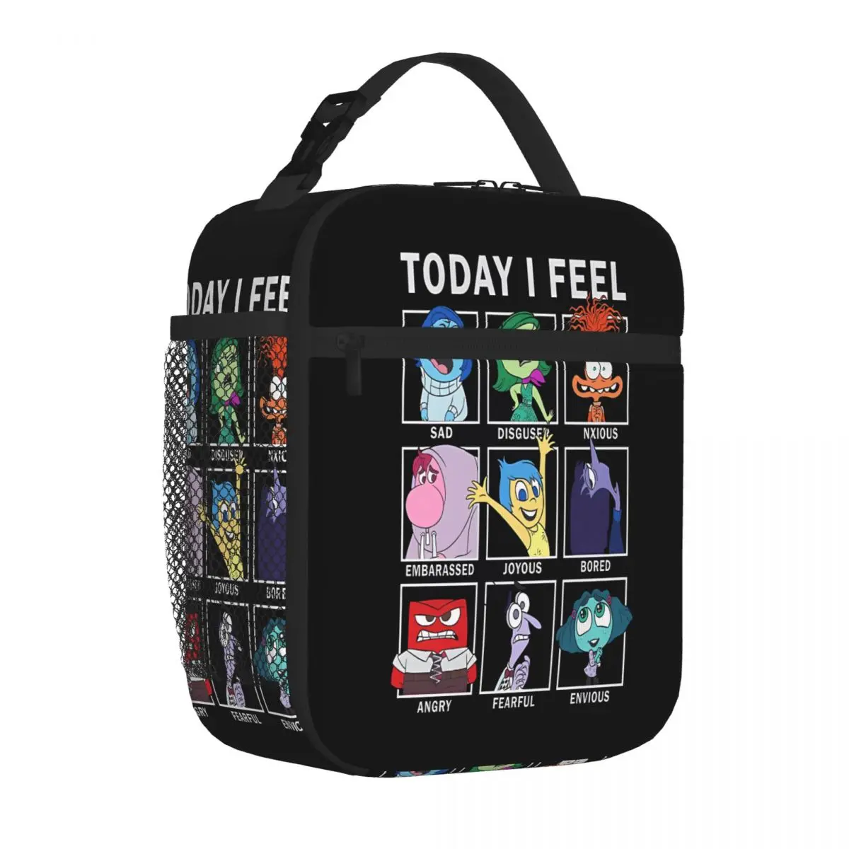 Bestselling Inside Out Today I Feel Fruit Print Sports Lunch Bag Workday Snack Lunch Box Bag